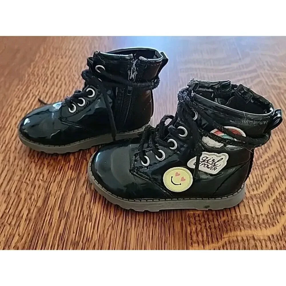 ADORABLE Carter's Aubrey Girls Moto‎ Boots Size 5